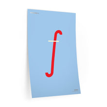 Load image into Gallery viewer, f (forte) • blue ▸ Style 2 wall decal