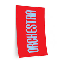 Load image into Gallery viewer, "Orchestra" • red ▸ Style 2 wall decal