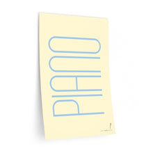 Load image into Gallery viewer, "Piano" • cream ▸ Style 2 wall decal