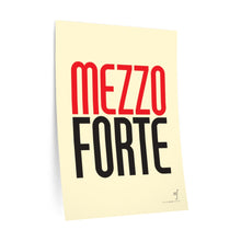 Load image into Gallery viewer, "Mezzo Forte" • cream ▸ Style 2 wall decal
