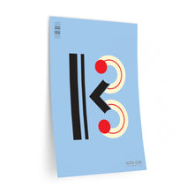 Load image into Gallery viewer, Alto Clef • blue ▸ Style 2 wall decal