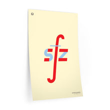 Load image into Gallery viewer, sfz (sforzando) • cream ▸ Style 2 wall decal