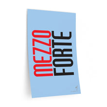 Load image into Gallery viewer, "Mezzo Forte" • blue ▸ Style 2 wall decal