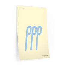Load image into Gallery viewer, ppp (pianississimo) • cream ▸ Style 2 wall decal