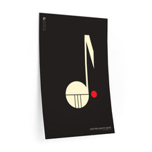 Load image into Gallery viewer, Dotted eighth note • black ▸ Style 2 wall decal