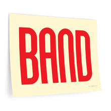 Load image into Gallery viewer, "Band" • cream ▸ Style 2 wall decal
