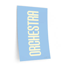 Load image into Gallery viewer, "Orchestra" • blue ▸ Style 2 wall decal