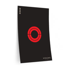 Load image into Gallery viewer, Whole note • black ▸ Style 2 wall decal