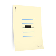 Load image into Gallery viewer, Half rest • cream ▸ Style 2 wall decal