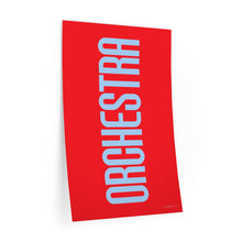 Load image into Gallery viewer, "Orchestra" • red ▸ Style 2 wall decal