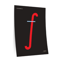 Load image into Gallery viewer, f (forte) • black ▸ Style 2 wall decal