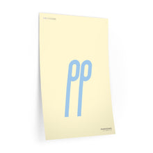 Load image into Gallery viewer, pp (pianissimo) • cream ▸ Style 2 wall decal