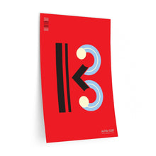 Load image into Gallery viewer, Alto Clef • red ▸ Style 2 wall decal