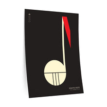 Load image into Gallery viewer, Eighth note • black ▸ Style 2 wall decal