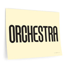 Load image into Gallery viewer, "Orchestra" • cream ▸ Style 2 wall decal