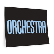 Load image into Gallery viewer, "Orchestra" • black ▸ Style 2 wall decal