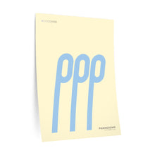 Load image into Gallery viewer, ppp (pianississimo) • cream ▸ Style 2 wall decal