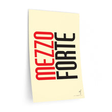 Load image into Gallery viewer, "Mezzo Forte" • cream ▸ Style 2 wall decal