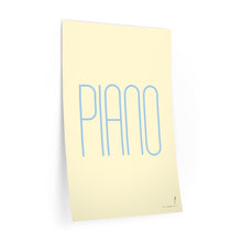 Load image into Gallery viewer, "Piano" • cream ▸ Style 2 wall decal