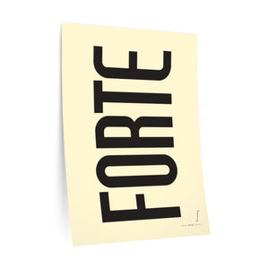 "Forte" • cream ▸ Style 2 wall decal