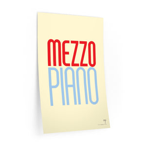 "Mezzo Piano" • cream ▸ Style 2 wall decal