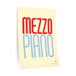 "Mezzo Piano" • cream ▸ Style 2 wall decal