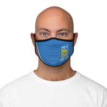 Load image into Gallery viewer, &quot;Lots of small steps get us far.&quot; : Fitted Fabric Face Mask
