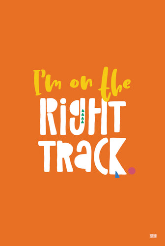 Growth Mindset poster : I'm on the right track