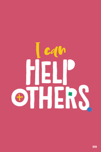 "I can help others." ▸Style 1 poster