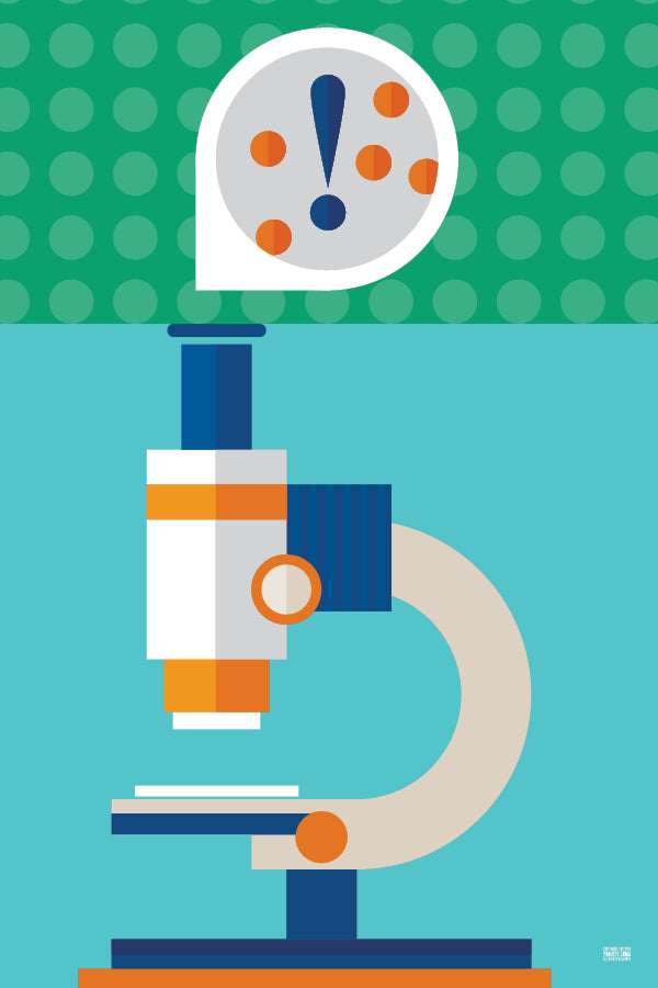 Microscope Style 1 poster – Project Luma
