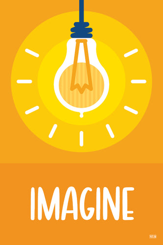 STEM STEAM keyword poster : Imagine