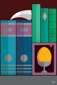 Bookshelf : Mystery Egg ▸Style 1 poster