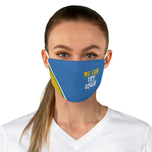 "We can try again" : Fabric Face Mask