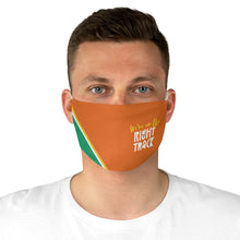 Load image into Gallery viewer, &quot;We&#39;re on the right track&quot; : Fabric Face Mask
