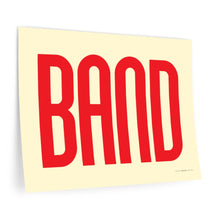 Load image into Gallery viewer, &quot;Band&quot; • cream ▸ Style 2 wall decal
