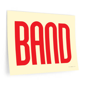 "Band" • cream ▸ Style 2 wall decal