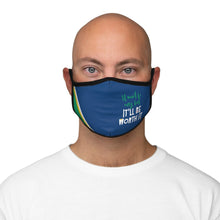 Load image into Gallery viewer, &quot;It won&#39;t be easy, but it&#39;ll be worth it.&quot; : Fitted Fabric Face Mask
