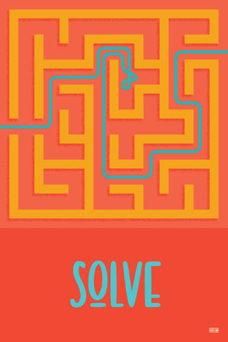 STEM STEAM keyword poster : Solve